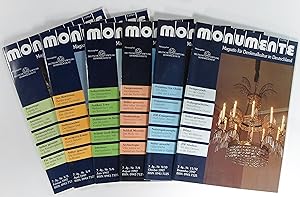 Monumente. Magazin für Denkmalkultur in Deutschland. Nr. 1/2 - 11/12 - 1997 (kompletter Jahrgang).