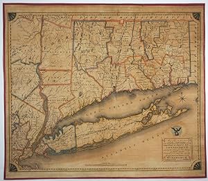 Map of the Southern part of the State of New York including Long Island, the Sound, the State of ...