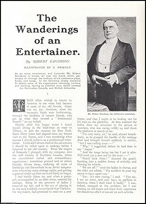 Seller image for Mr. Robert Ganthony : The Wanderings of an Entertainer, Actor & Humorist. A complete 2 part uncommon original article from the Wide World Magazine, 1914. for sale by Cosmo Books