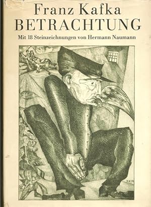 Bild des Verkufers fr Betrachtung. Mit 18 Steinzeichnungen von Hermann Naumann. zum Verkauf von Ant. Abrechnungs- und Forstservice ISHGW