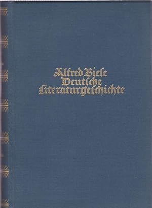 Seller image for Deutsche Literaturgeschichte. Zweiter Band. Von Goethe bis Mrike. for sale by La Librera, Iberoamerikan. Buchhandlung