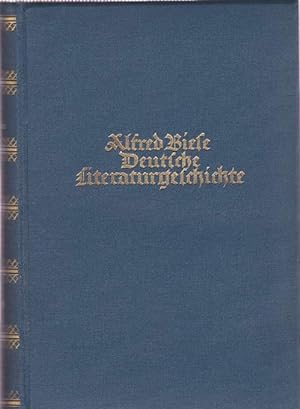 Seller image for Deutsche Literaturgeschichte. Dritter Band. Von Hebbel bis zur Gegenwart. for sale by La Librera, Iberoamerikan. Buchhandlung