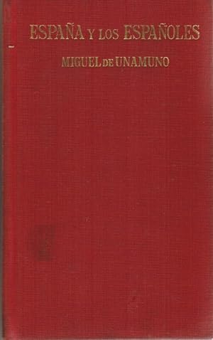 Seller image for Espaa y los espaoles. Prlogo, edicin y notas de Manuel Garca Blanco. for sale by La Librera, Iberoamerikan. Buchhandlung