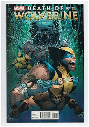 Imagen del vendedor de Death of Wolverine #4 Variant Cover a la venta por Parigi Books, Vintage and Rare