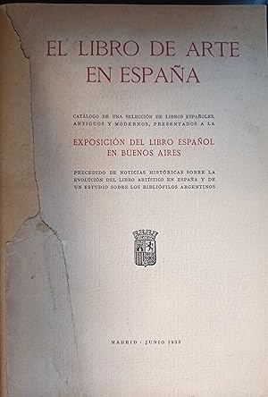 EL LIBRO DE ARTE EN ESPAÑA