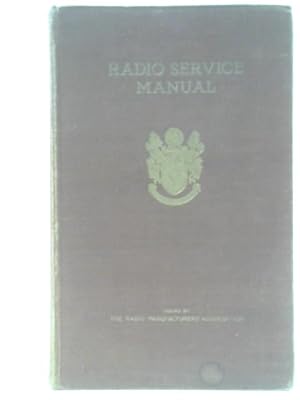 Image du vendeur pour Radio Service Manual mis en vente par World of Rare Books