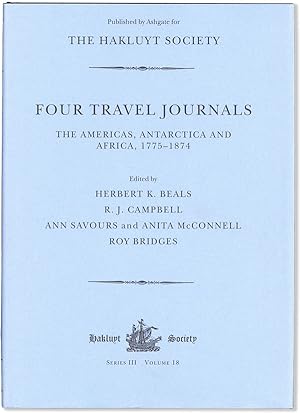 Bild des Verkufers fr Four Travel Journals: The Americas, Antarctica and Africa, 1775-18874 zum Verkauf von Lorne Bair Rare Books, ABAA