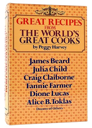 Seller image for GREAT RECIPES FROM THE WORLD'S GREAT COOKS for sale by Rare Book Cellar