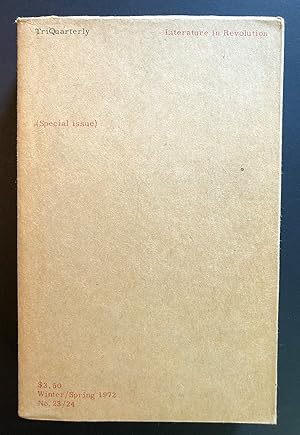 Imagen del vendedor de TriQuarterly 23 / 24 (Winter / Spring 1972) : Literature in Revolution - includes Leo Marx on Susan Sontag a la venta por Philip Smith, Bookseller