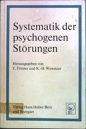 Image du vendeur pour Systematik der psychogenen Strungen. mis en vente par books4less (Versandantiquariat Petra Gros GmbH & Co. KG)