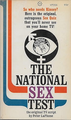Image du vendeur pour The National Sex Test mis en vente par Volunteer Paperbacks