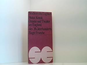 Seller image for Drama und Theater im England des 20. Jahrhunderts for sale by Book Broker