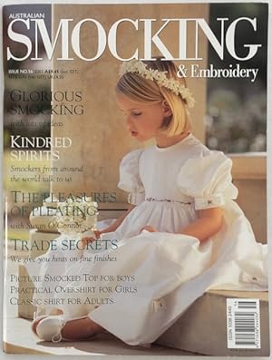 Bild des Verkufers fr Australian smocking and embroidery. Issue No. 56, 2001. zum Verkauf von Lost and Found Books