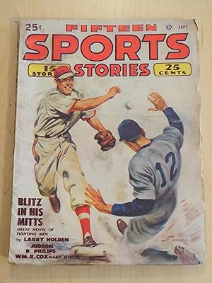 Seller image for Fifteen Sports Stories Pulp September 1948 for sale by Bradley Ross Books