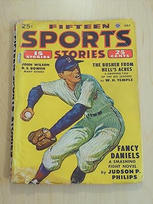Seller image for Fifteen Sports Stories Pulp July 1948 for sale by Bradley Ross Books