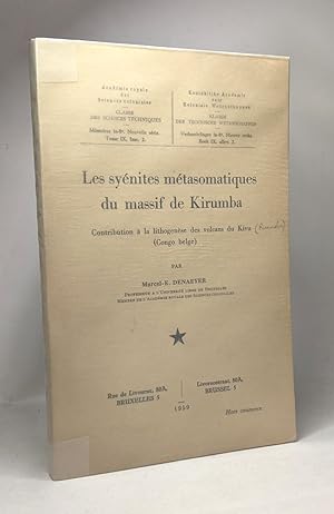 Les syénites métasomatiques du massif de Kirumba - contribution à la lithogenèse des volcans du K...