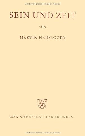 Bild des Verkufers fr Sein Und Zeit (German Edition) by Heidegger, Martin [Hardcover ] zum Verkauf von booksXpress