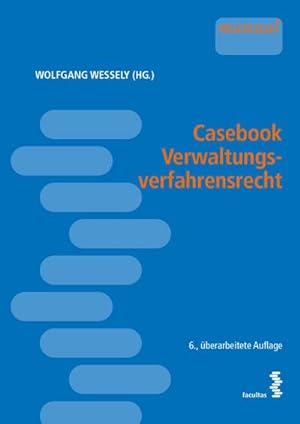 Bild des Verkufers fr Casebook Verwaltungsverfahrensrecht zum Verkauf von AHA-BUCH GmbH