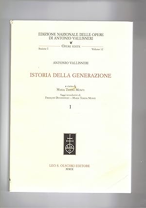 Seller image for Istoria della generazione solo tomo I, a cura di Maria Teresa Monti. for sale by Libreria Gull