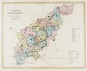"New Map of the County of Northamptonshire; Divided into Hundreds; Containing the District Divisi...