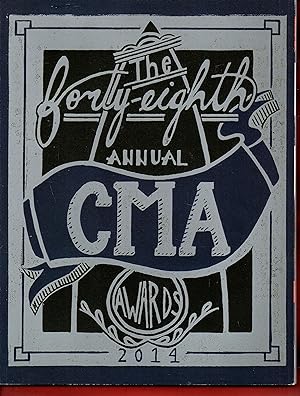 Seller image for 2014 48th CMA Awards Show Program Country Music Awards for sale by Warren Hahn