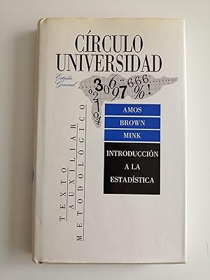 Imagen del vendedor de Introduccin a la estadstica a la venta por Perolibros S.L.