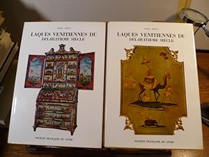 Bild des Verkufers fr Laques vnitiennes du dix-huitime sicle (2 volumes) zum Verkauf von Librairie L'Abac / Gimmic SRL