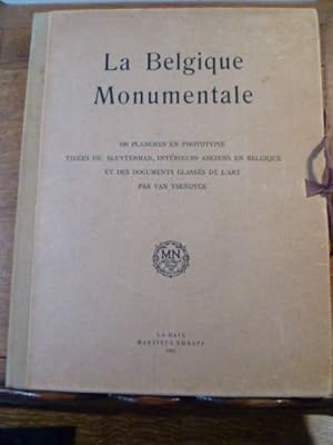 Immagine del venditore per La Belgique monumentale. 100 planches en phototypie tires de Sluyterman, intrieurs anciens en Belgique et des documents classs de l'art par Van Ysendyck. venduto da Librairie L'Abac / Gimmic SRL