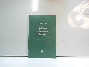 Bild des Verkufers fr Heidegger et la question du temps - Edition originale zum Verkauf von JLG_livres anciens et modernes