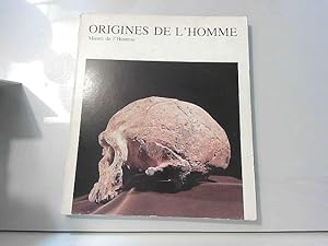 Imagen del vendedor de Origines de l'homme a la venta por JLG_livres anciens et modernes