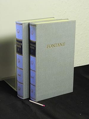 Fontanes Briefe in zwei Bänden - erster + zweiter Band (komplett) - aus der Reihe: BDK Bibliothek...