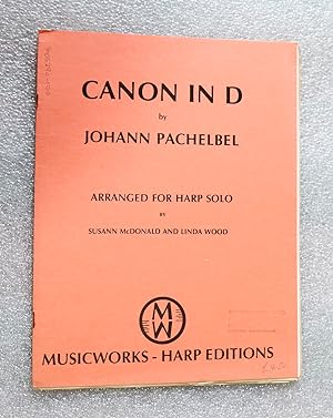 Imagen del vendedor de Canon in D Arranged for Harp Solo a la venta por Cotswold Valley Books