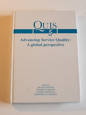 Seller image for Advancing Service Quality: A global perspective. for sale by Antiquariat Diderot