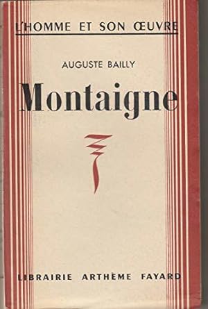 Seller image for Montaigne in-8 br. 353 pp. for sale by JLG_livres anciens et modernes