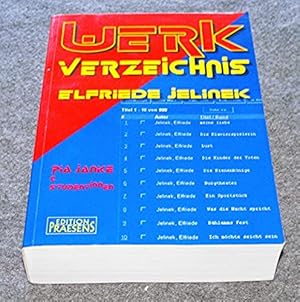 Seller image for Werkverzeichnis Elfriede Jelinek for sale by Bcherwelt Wagenstadt