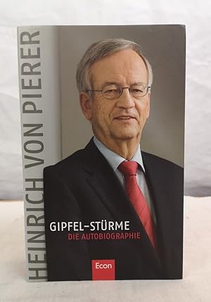 Image du vendeur pour Gipfel-Strme. Die Autobiographie. mis en vente par Antiquariat Bler