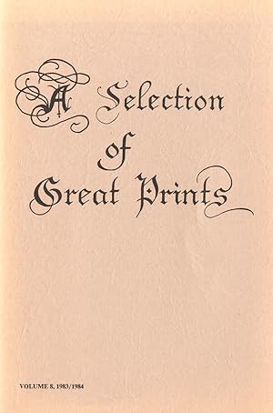 A Selection of Great Prints Volume 8, 1983/1984