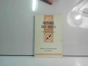 Bild des Verkufers fr Daval roger - Histoire des ides en france zum Verkauf von JLG_livres anciens et modernes