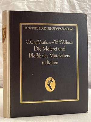 Immagine del venditore per Die Malerei und Plastik des Mittelalters in Italien. Handbuch der Kunstwissenschaft. venduto da Antiquariat Bler