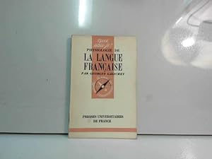 Imagen del vendedor de Physiologie de la langue franaise : Par Georges Galichet a la venta por JLG_livres anciens et modernes