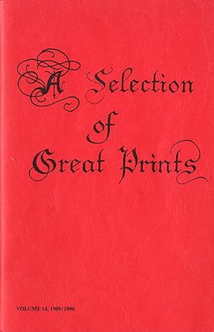 A Selection of Great Prints Volume 14, 1989/1990
