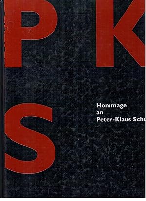 Imagen del vendedor de PKS - Hommage an Peter-Klaus Schuster a la venta por LibrairieLaLettre2