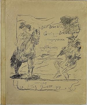 Das Leben des Götz von Berlichingen, von ihm selbst erzählt. Berlin, Fritz Gurlitt 1920. Großfoli...