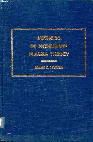 Imagen del vendedor de Methods in nonlinear plasma theory a la venta por Le-Livre