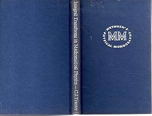 Seller image for Integral Transforms in Mathematical Physics. (Methuen's Monographs on Physical Subjects) for sale by Dorley House Books, Inc.