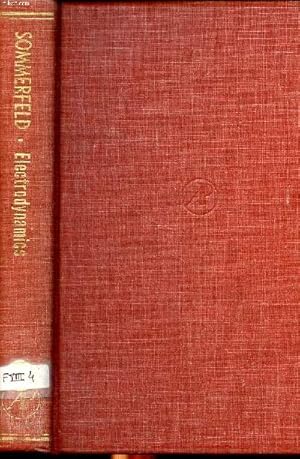 Seller image for Electrodynamics Lectures on theoretical physics, Vol. III for sale by Le-Livre