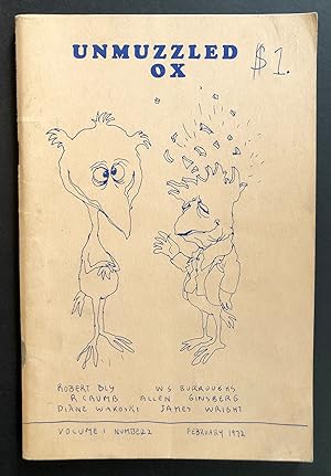 Imagen del vendedor de Unmuzzled Ox 2 (Volume 1, Number 2; February 1972) a la venta por Philip Smith, Bookseller