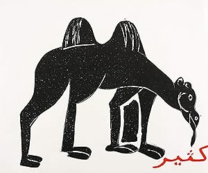 Bild des Verkäufers für Grieshaber, HAP. Nun sprechen die Kamele. Kamel mit arabischer Schrift zum Verkauf von GALERIE HIMMEL