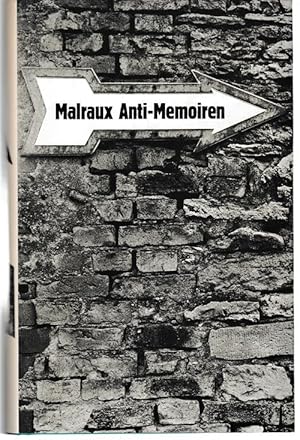 Anti-Memoiren. Aus dem Französischen übersetzt von Carlo Schmid.