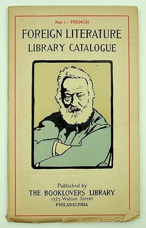 Seller image for [Booklovers Reading Club] The CATALOGUE of Foreign Literature Part I: FRENCH for sale by Kuenzig Books ( ABAA / ILAB )